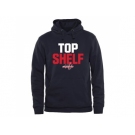 Washington Capitals Navy Top Shelf Pullover Hoodie