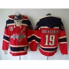 nhl jerseys washington capitals #19 backstron red-black[pullover hooded sweatshirt][patch A]