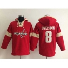 nhl jerseys washington capitals #8 ovechkin red-cream[pullover hooded sweatshirt]