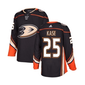 Anaheim Ducks #25 Ondrej Kase Authentic Black Home Hockey Jersey