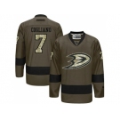 Anaheim Ducks #7 Andrew Cogliano Green Salute to Service Stitched NHL Jersey