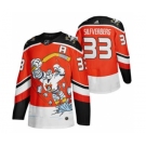 Men's Anaheim Ducks #33 Jakob Silfverberg Red 2020-21 Reverse Retro Alternate Hockey Jersey