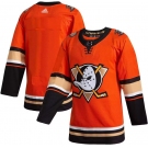 Men's Anaheim Ducks Blank Orange Stitched Jersey