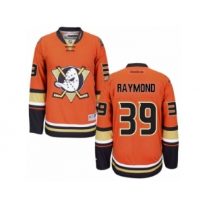 Men's Reebok Anaheim Ducks #39 Mason Raymond Authentic Orange Third NHL Jersey