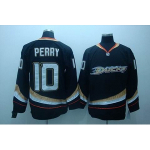 nhl anaheim ducks#10 perry black