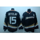 nhl ducks#15 getzlaf  black