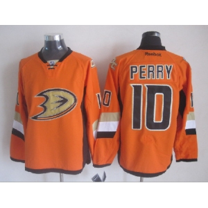 nhl jerseys anaheim ducks #10 perry orange[2014 new stadium]