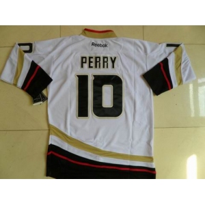 nhl jerseys anaheim ducks #10 perry white 2011 new