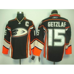 nhl jerseys anaheim ducks #15 getzlaf black[2011 new]