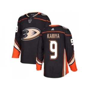Youth Adidas Anaheim Ducks #9 Paul Kariya Black Home Authentic Stitched NHL Jersey
