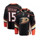 Youth Anaheim Ducks #15 Ryan Getzlaf Fanatics Branded Black Home Breakaway Hockey Jersey