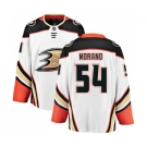 Youth Anaheim Ducks #54 Antoine Morand Fanatics Branded White Away Breakaway NHL Jersey