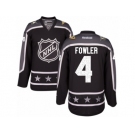 Youth Reebok Anaheim Ducks #4 Cam Fowler Authentic Black Pacific Division 2017 All-Star NHL Jersey