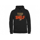 Anaheim Ducks Black Top Shelf Pullover Hoodie