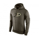 nhl jerseys anaheim ducks nike green salute to service[pullover hooded sweatshirt]