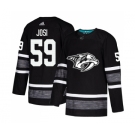 Men's Nashville Predators #59 Roman Josi Authentic Black 2019 All-Star Hockey Jersey