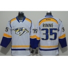 NHL Nashville Predators #35 Pekka Rinne White Jerseys