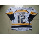 nhl jerseys nashville predators #12 fisher white 2011 new