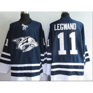 nhl nashville predators #11 legwand blue
