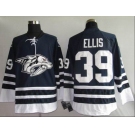 nhl nashville predators #39 ellis dark blue