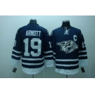 nhl nashville predators#19 arnott blue