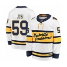 Youth Nashville Predators #59 Roman Josi Fanatics Branded White 2020 Winter Classic Breakaway Hockey Jersey