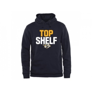 Nashville Predators Navy Top Shelf Pullover Hoodie