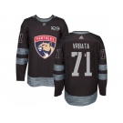 Men Adidas Florida Panthers #71 Radim Vrbata Black 1917-2017 100th Anniversary Stitched NHL Jersey