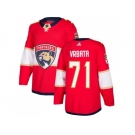 Men Adidas Florida Panthers #71 Radim Vrbata Red Home Authentic Stitched NHL Jersey