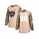 Men Adidas Florida Panthers #88 Jamie McGinn Camo Authentic 2017 Veterans Day Stitched NHL Jersey