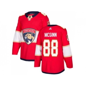 Men Adidas Florida Panthers #88 Jamie McGinn Red Home Authentic Stitched NHL Jersey