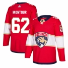 Men Florida Panthers #62 Brandon Montour Red Stitched NHL Jersey