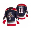 Men's Florida Panthers #10 Brett Connolly Black 2020-21 Reverse Retro Alternate Hockey Jersey