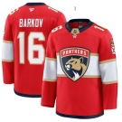 Men's Florida Panthers #16 Aleksander Barkov Red 2025 Premium Stitched Hockey Jersey
