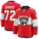 Men's Florida Panthers #72 Sergei Bobrovsky Red 2025 Premium Stitched Hockey Jersey