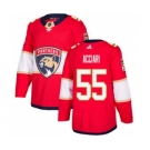 Men's Panthers #55 Noel Acciari Red Home Authentic Stitched Hockey Jersey