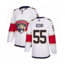 Men's Panthers #55 Noel Acciari White Road Authentic Stitched Hockey Jersey