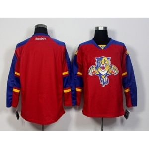 NHL Florida Panthers Blank Red Jersyes