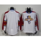 NHL Florida Panthers Blank White Jersyes