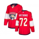 Panthers #72 Frank Vatrano Red Home Stitched Hockey Jersey