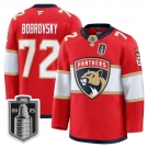 Youth Florida Panthers #72 Sergei Bobrovsky White 2025 Stanley Cup Final Premium Stitched NHL Hockey Jersey