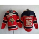 nhl jerseys florida panthers #16 barkov red-blue[pullover hooded sweatshirt]