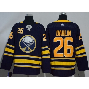 Adidas Buffalo Sabres #26 Dahlin Navy Blue Home Authentic Stitched NHL Jersey