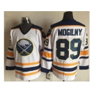 Buffalo Sabres #89 Alexander Mogilny White CCM Throwback Stitched NHL Jersey