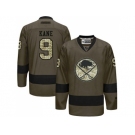 Buffalo Sabres #9 Evander Kane Green Salute to Service Stitched NHL Jersey