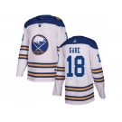 Men Adidas Buffalo Sabres #18 Danny Gare White Authentic 2018 Winter Classic Stitched NHL Jersey