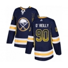 Men's Adidas Buffalo Sabres #90 Ryan O'Reilly Authentic Navy Blue Drift Fashion NHL Jersey