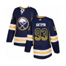 Men's Adidas Buffalo Sabres #93 Victor Antipin Authentic Navy Blue Drift Fashion NHL Jersey