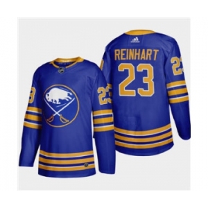 Men's Buffalo Sabres #23 Sam Reinhart 2020-21 Home Authentic Player Stitched Hockey Jersey Royal Blue