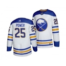 Men's Buffalo Sabres #25 Owen Power White Stitched Jersey